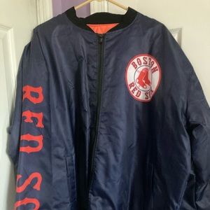 2018 Commemorative Boston Red Sox Word Series Jacket Size Mens Large